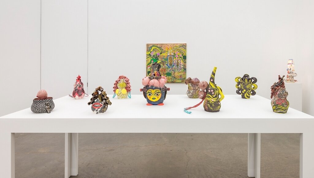 Installation view of <i>Stranger Yellow</i>