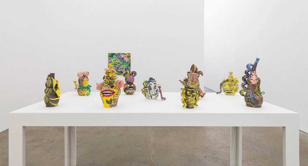 Installation view of <i>Stranger Yellow</i>