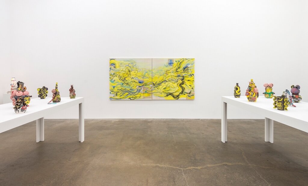 Installation view of <i>Stranger Yellow</i>
